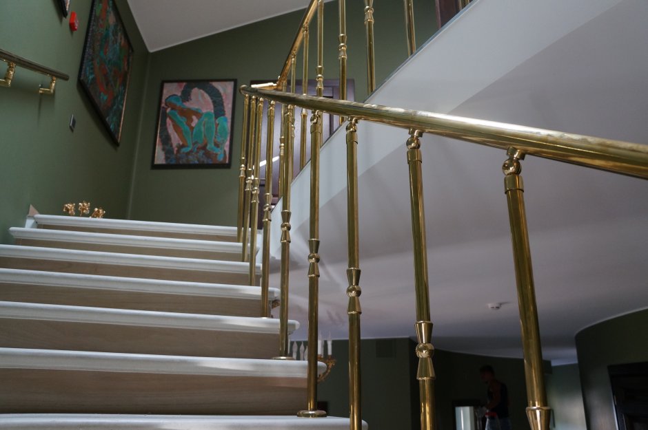 Air Stair латунные поручни