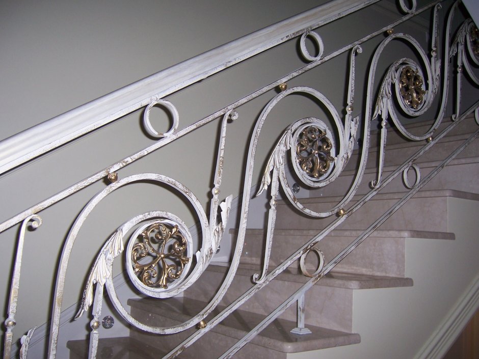 Перила классика из металла
