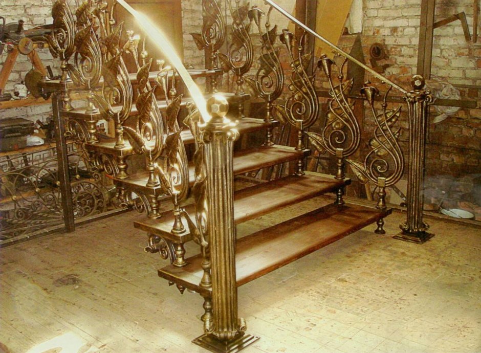 Эксклюзивные кованые лестницы
