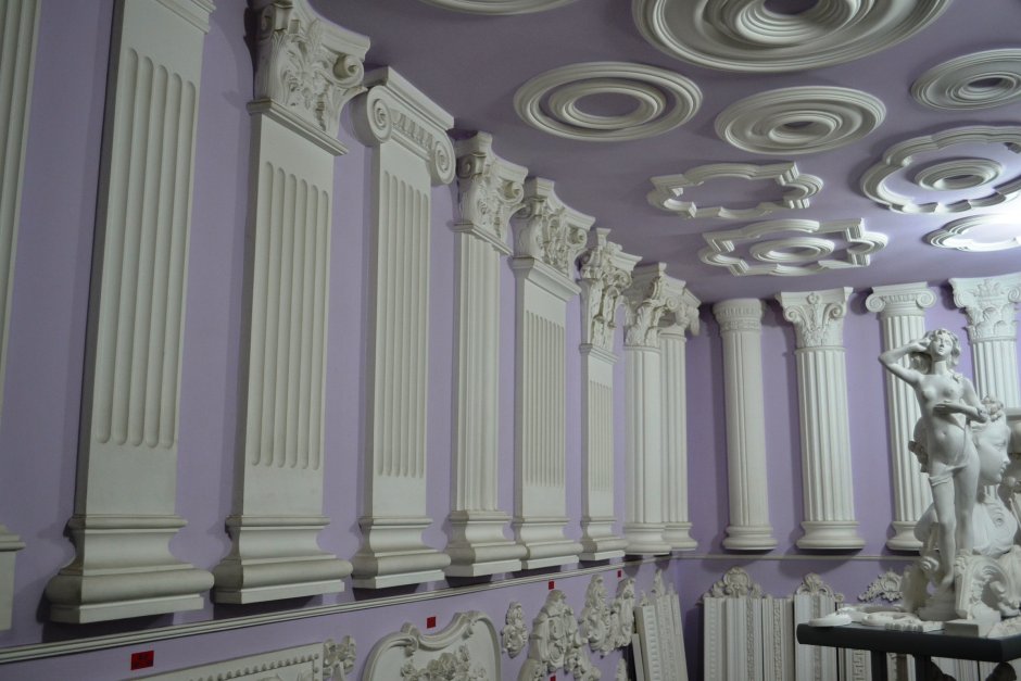 Гипсовые колонны