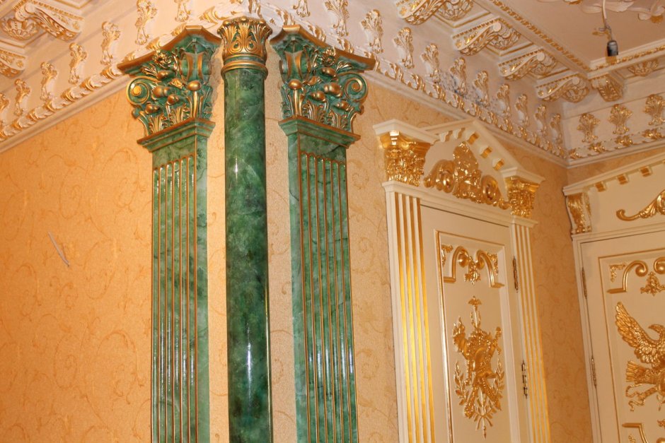 Фасадные молдинги пилястры колонны Европласт