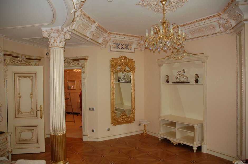 Колонны из гипса