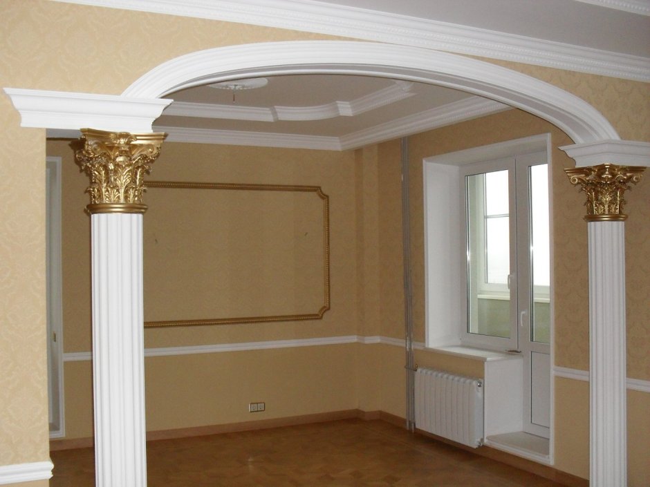 Полукруглые колонны