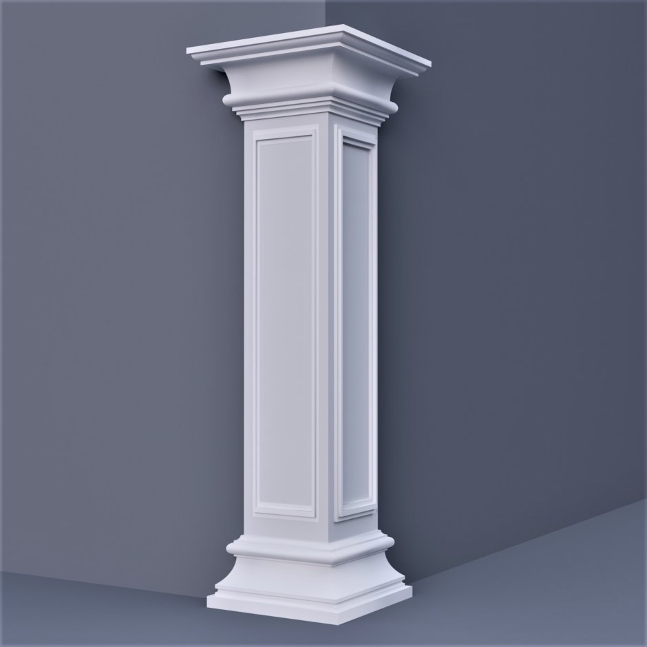 Лепнина на стенах в интерьере