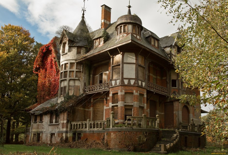 Цвелодубово заброшенный особняк