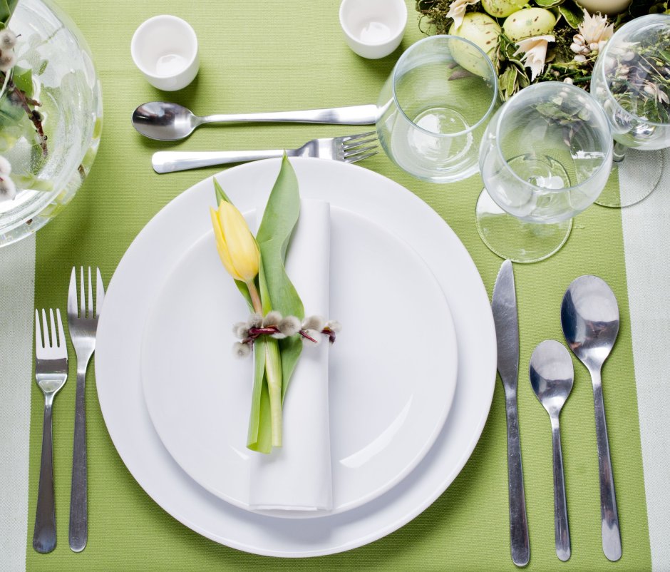 Классическая сервировка стола