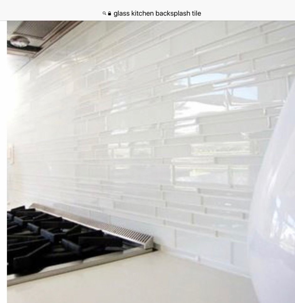 Стеклянная плитка для кухонного фартука