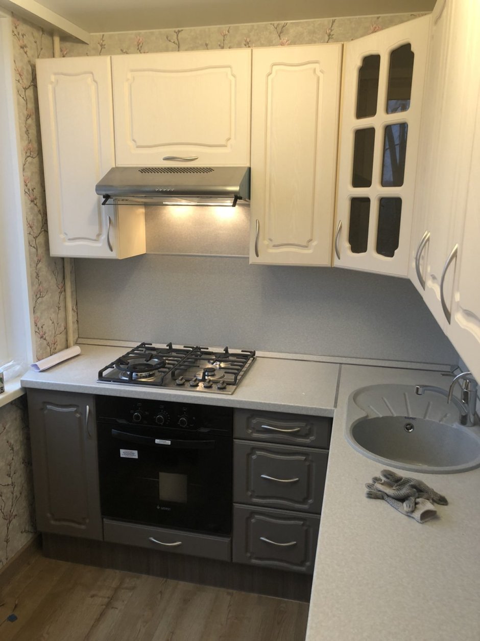 Маленькие кухни брежневки