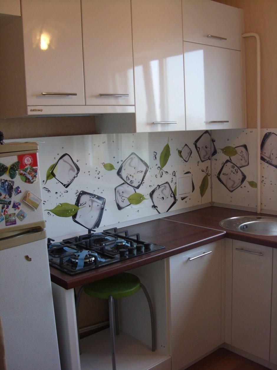 Маленькие кухни брежневки