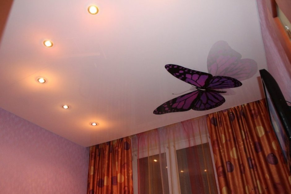 Натяжные потолки с фотопечатью