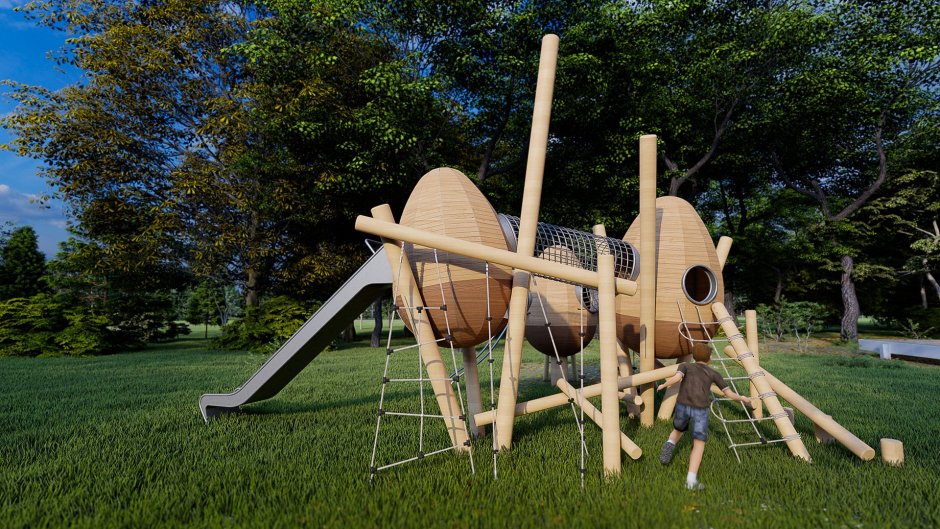 Инфраструктура детская площадка