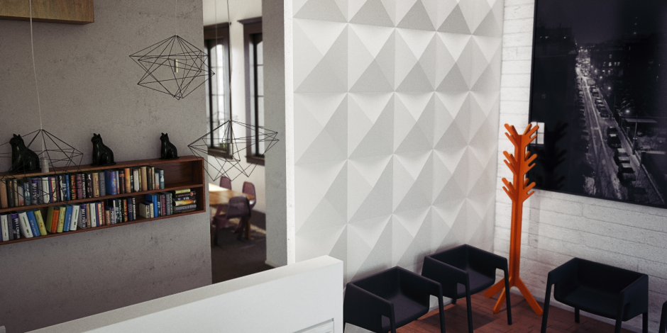 Декоративные стеновые панели для гостиной