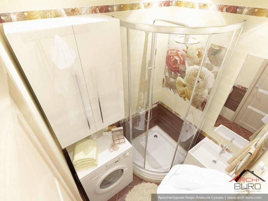 Квартира с душевой кабиной