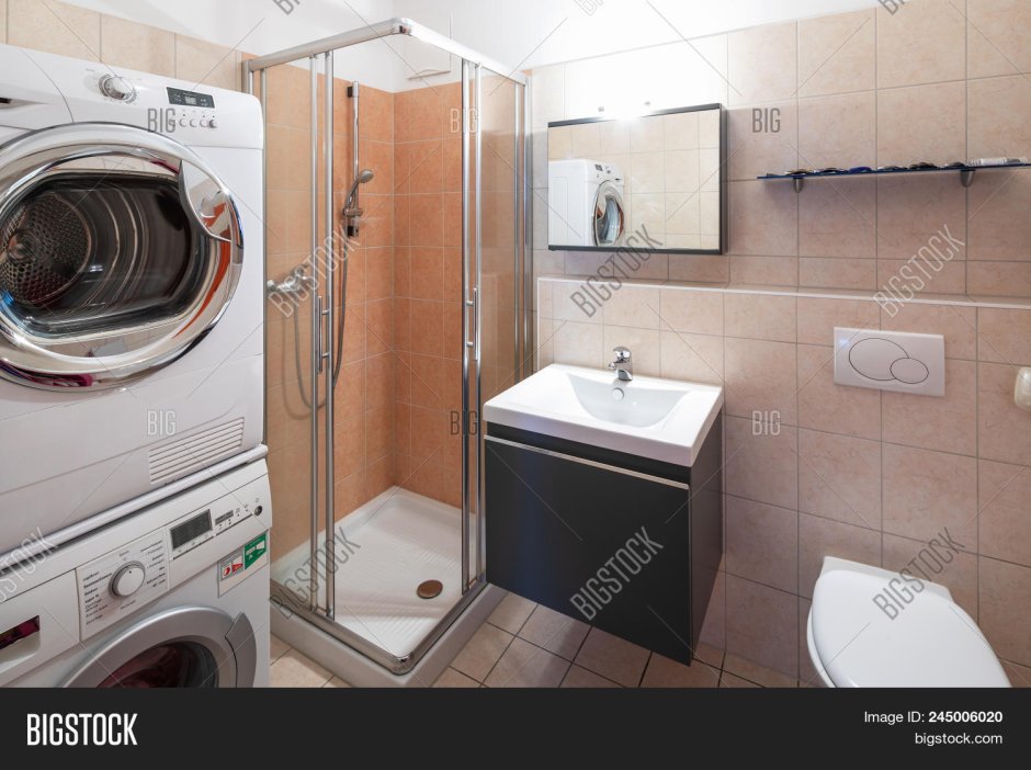 Ванная с туалетом 4 кв.м