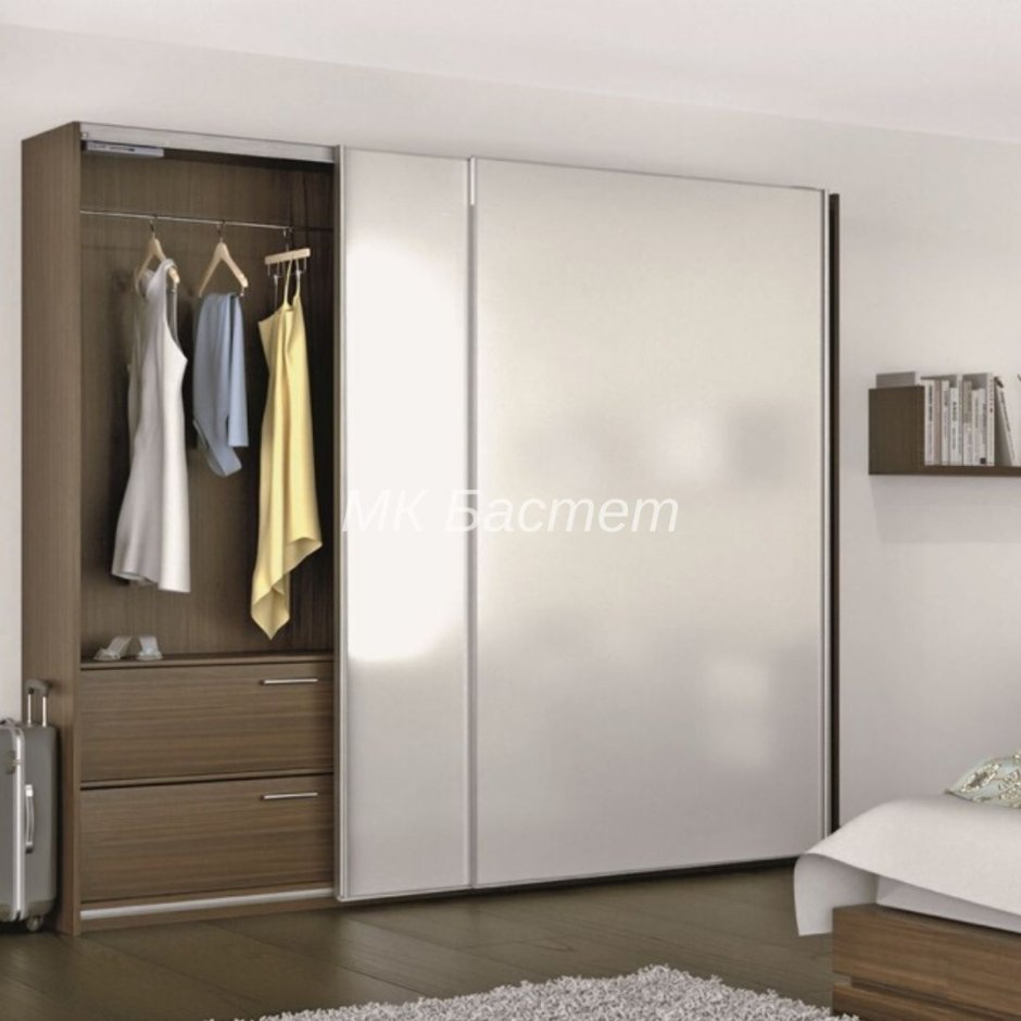 Шкаф-купе "хит" 23-12-66 со щётками