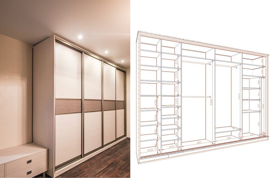 Гардеробная система аристо