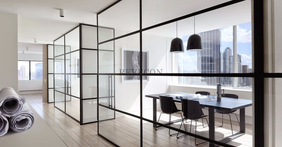 Зд перегородки из блоков в интерьере