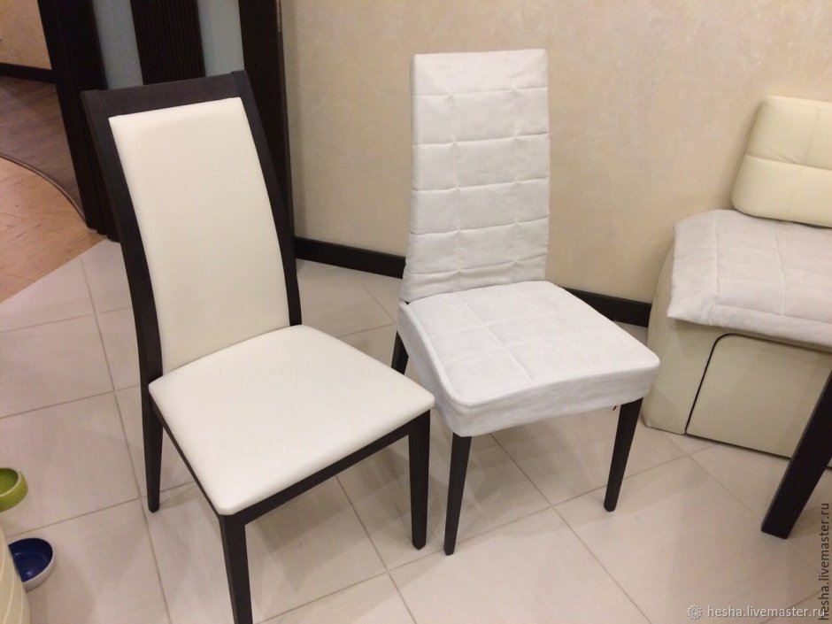 Чехлы на диван и стулья