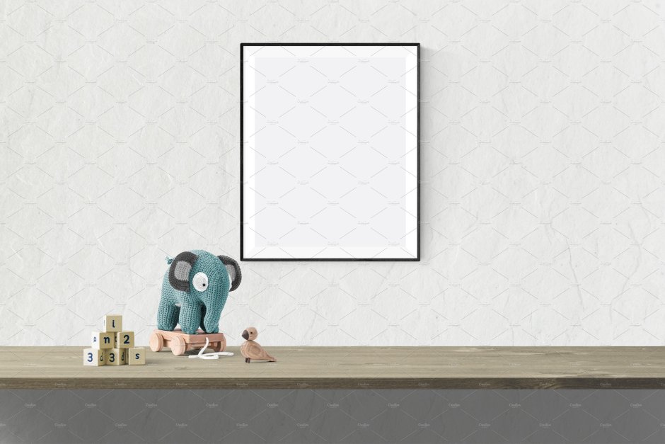 Мокапы детской комнаты