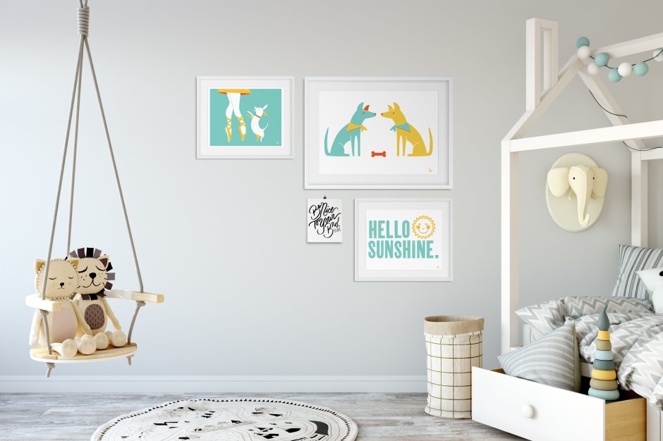 Постеры для детской комнаты