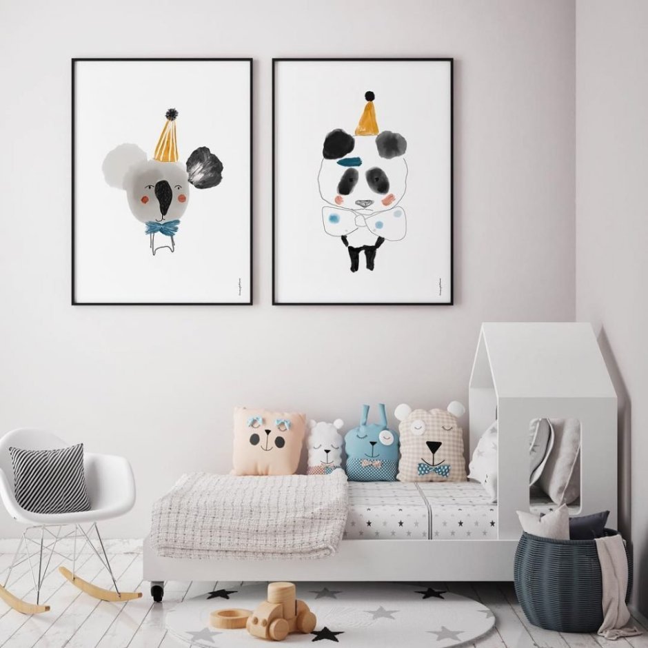 Постеры для интерьера в детскую комнату