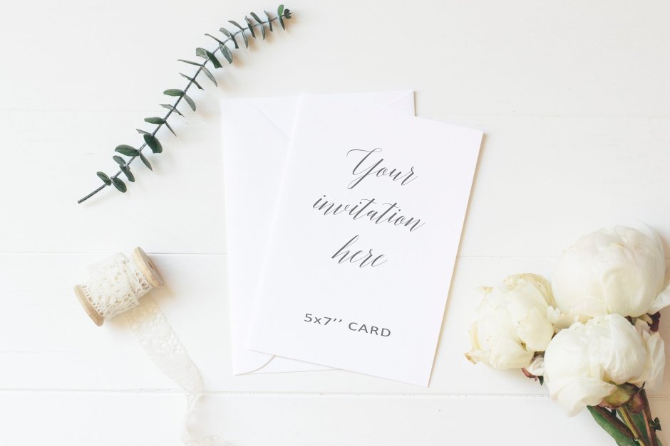 Mock-up приглашение