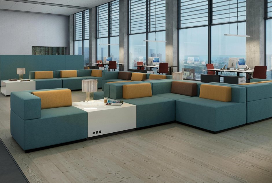 Диван для общественных помещений