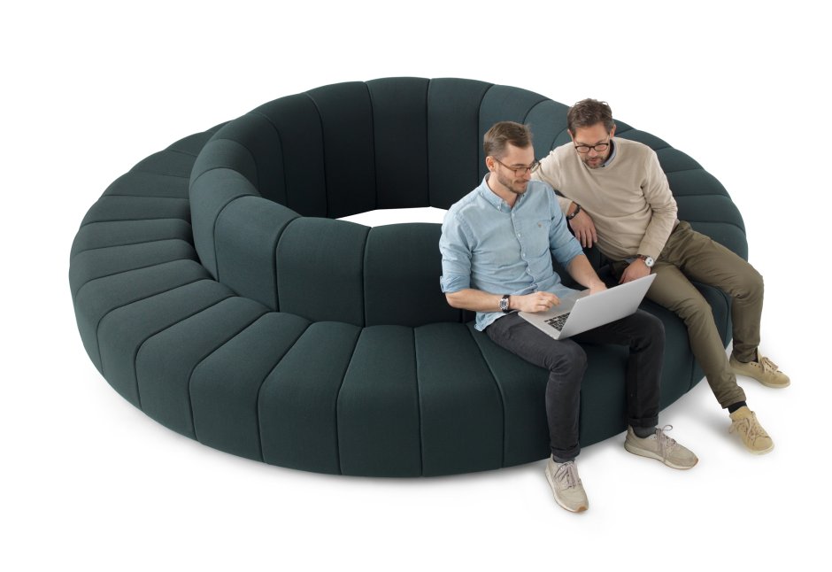 Круглые диваны для офиса