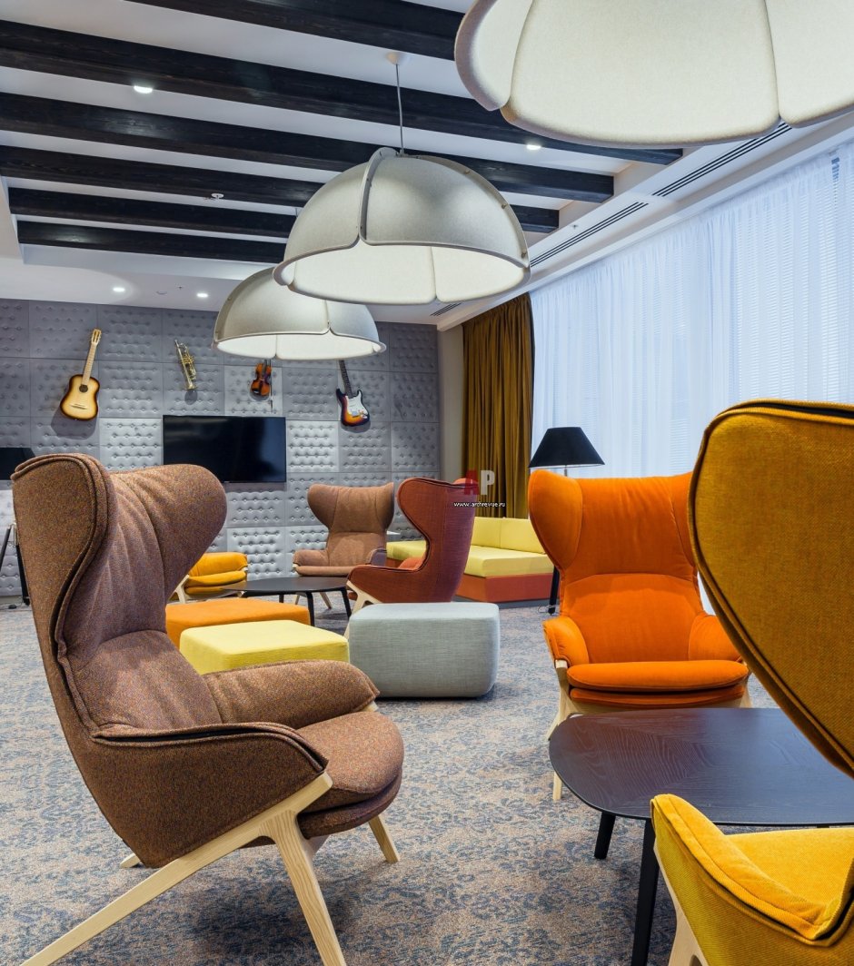 Интерьер лаунж зоны