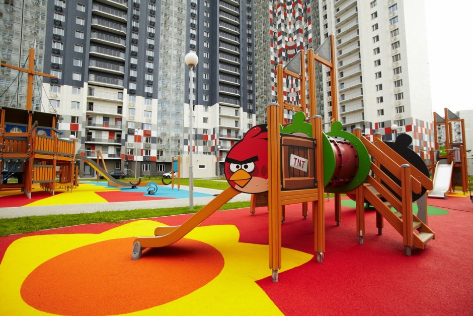 Необычные детские площадки