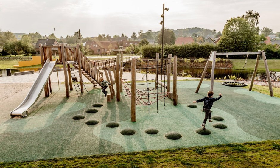 Детские площадки в Дании