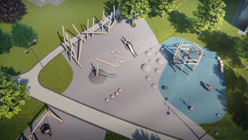 Необычные детские площадки