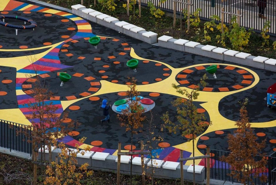 Современные спортивные площадки