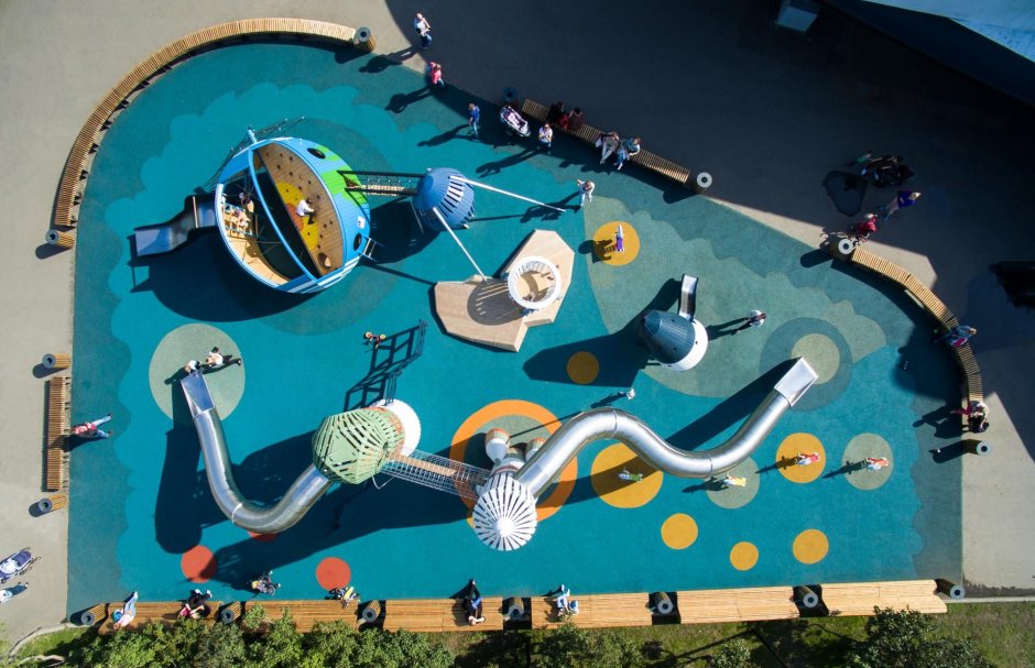 Современные детские площадки