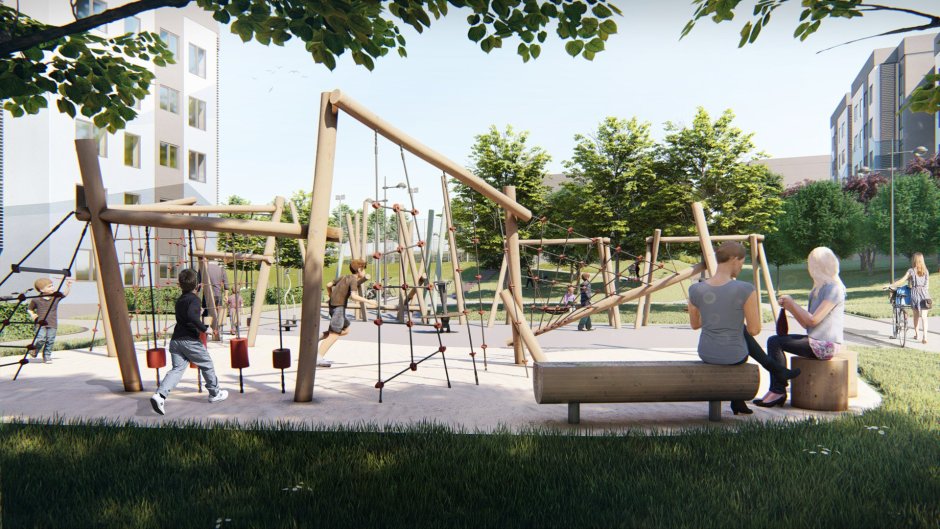 Чудо парк игровая площадка