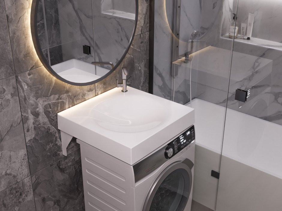 Столешница для стиральной машины и раковины 110 CV