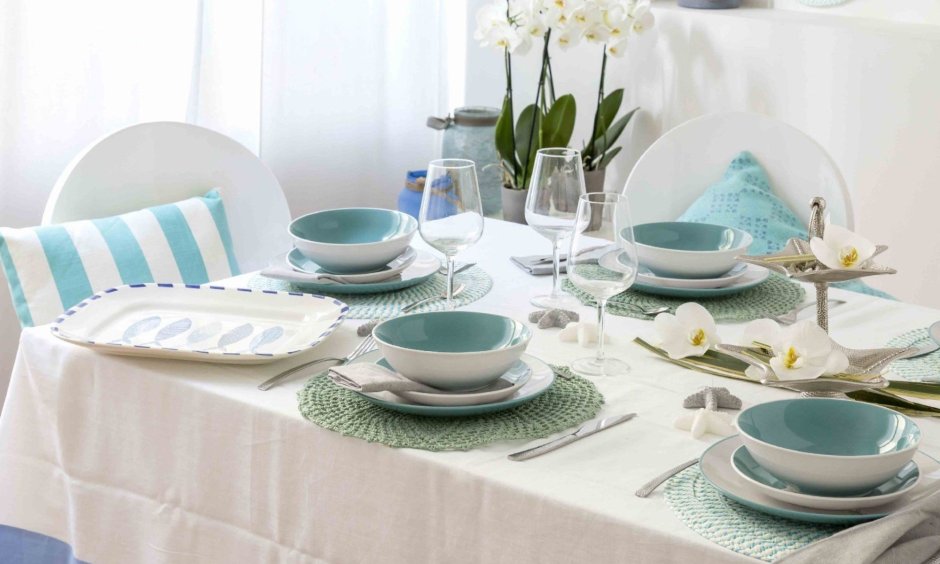 Посуда в средиземноморском стиле