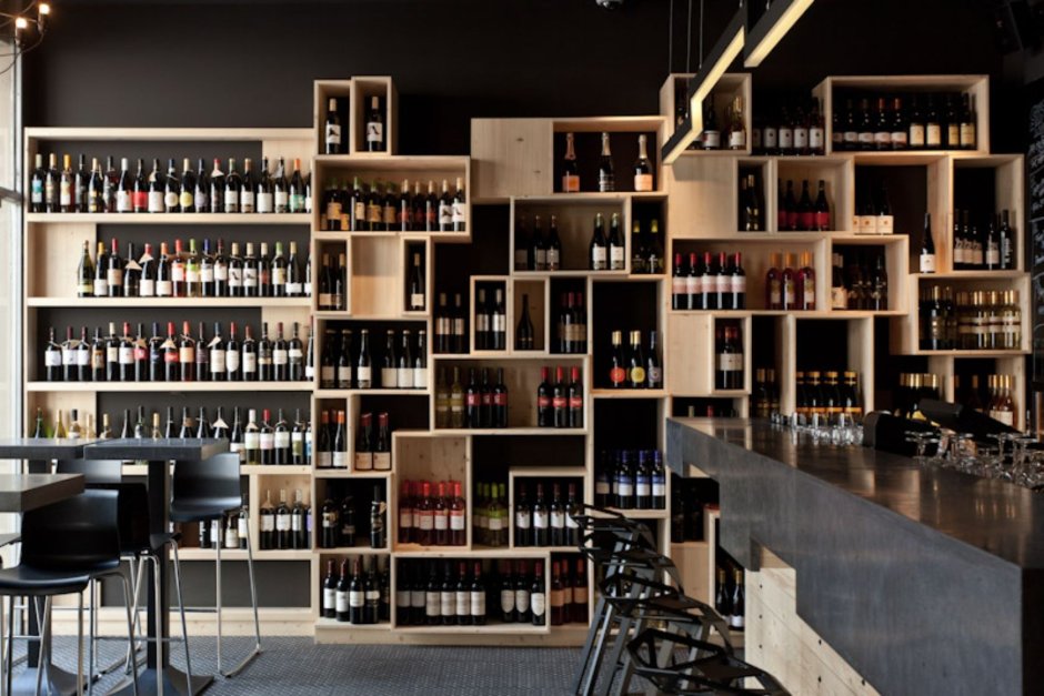 Винный бар интерьер