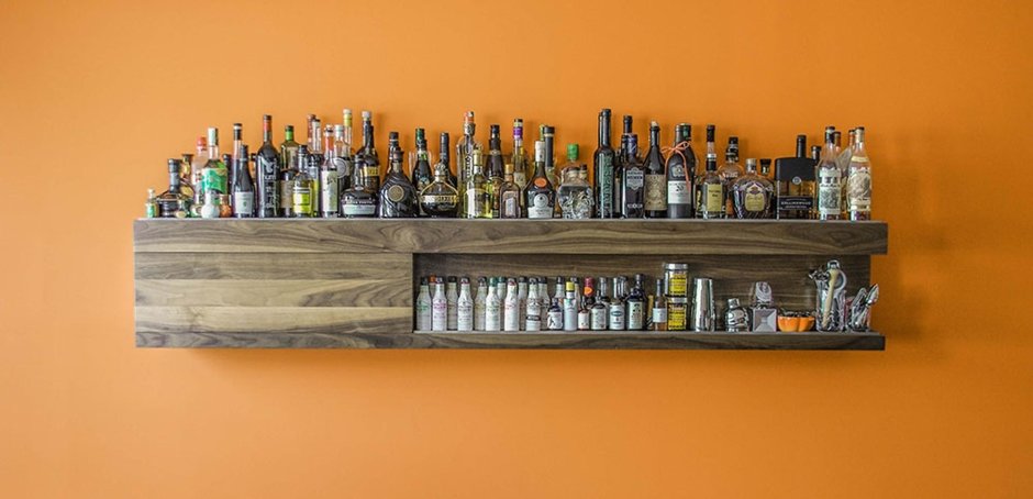 Полки для бара