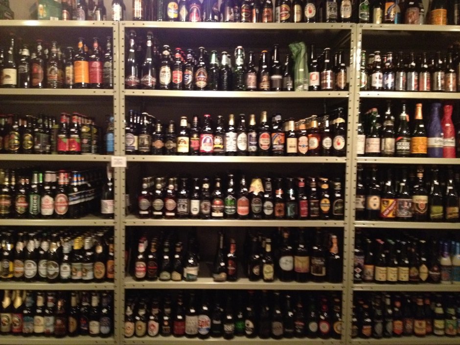 Стеллаж для бутылок для бара