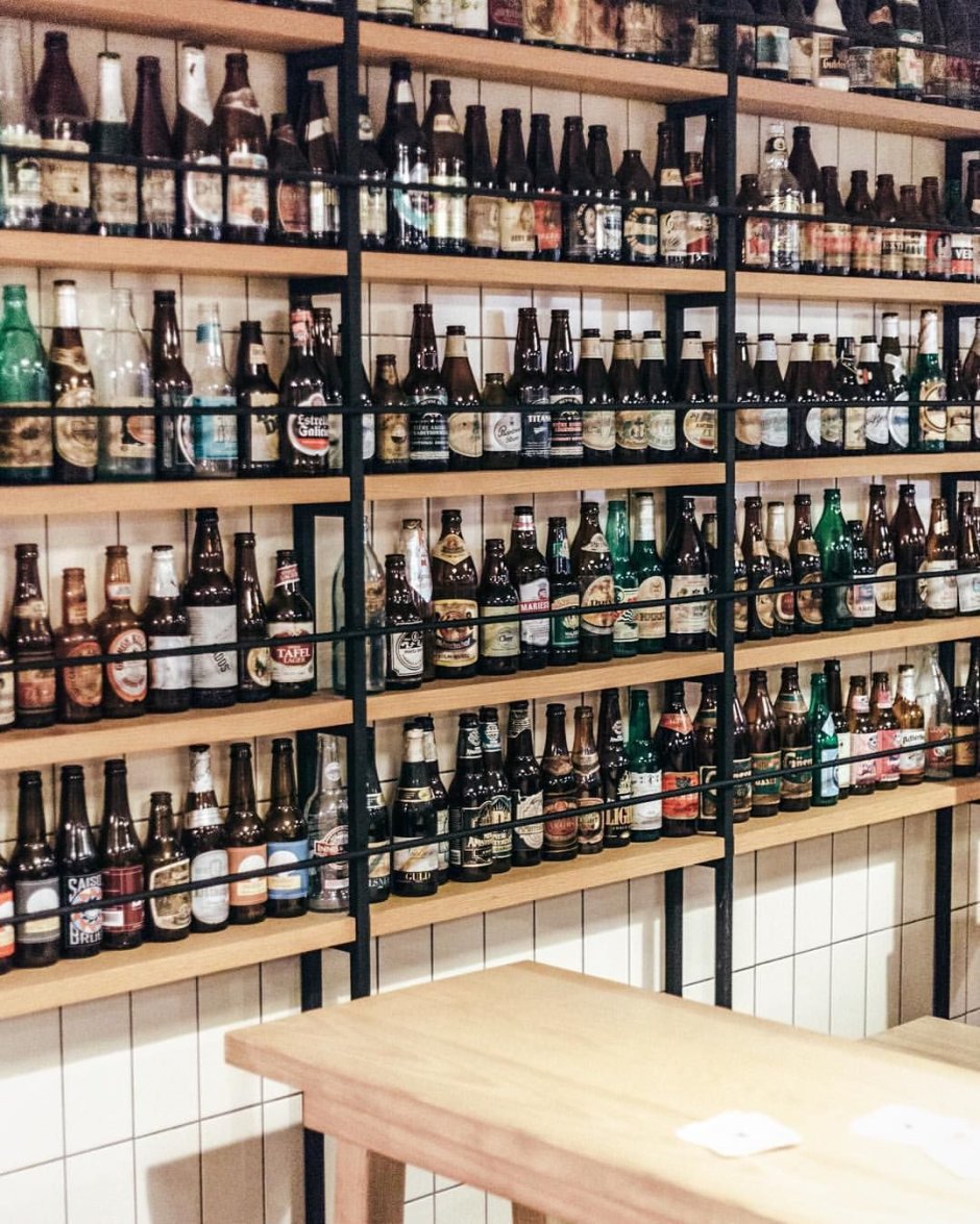 Стеллаж для бутылок для бара