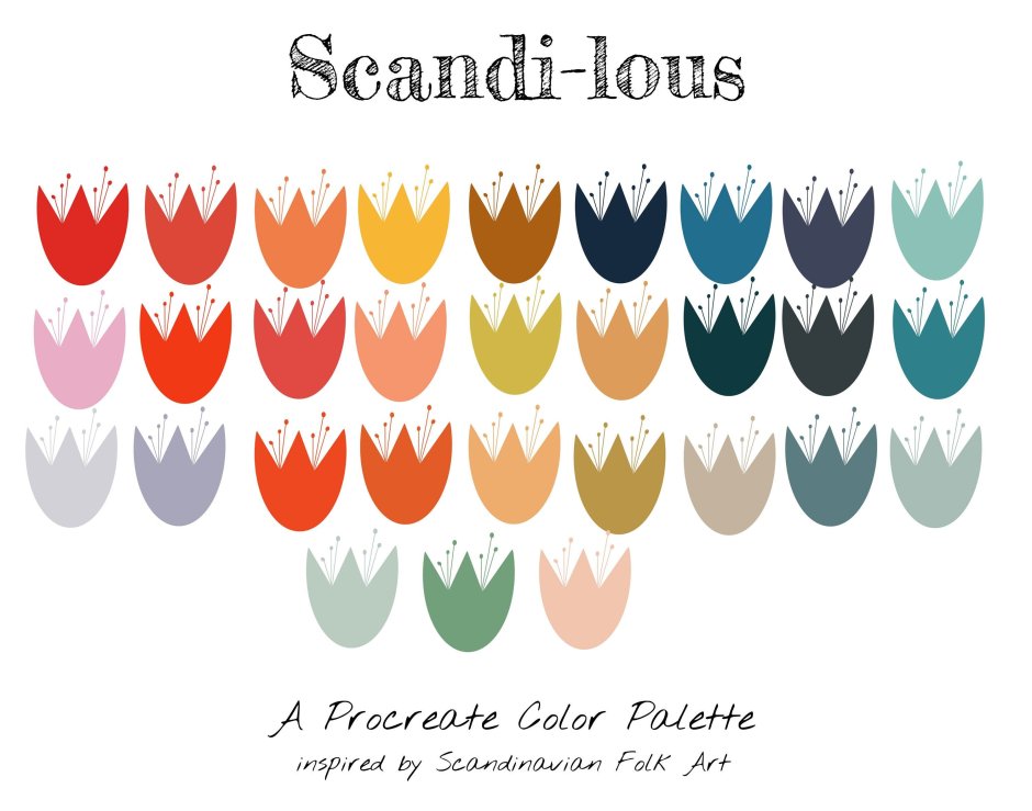 Палитра Сканди
