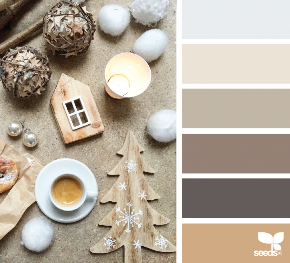 Сочетание с бежевым