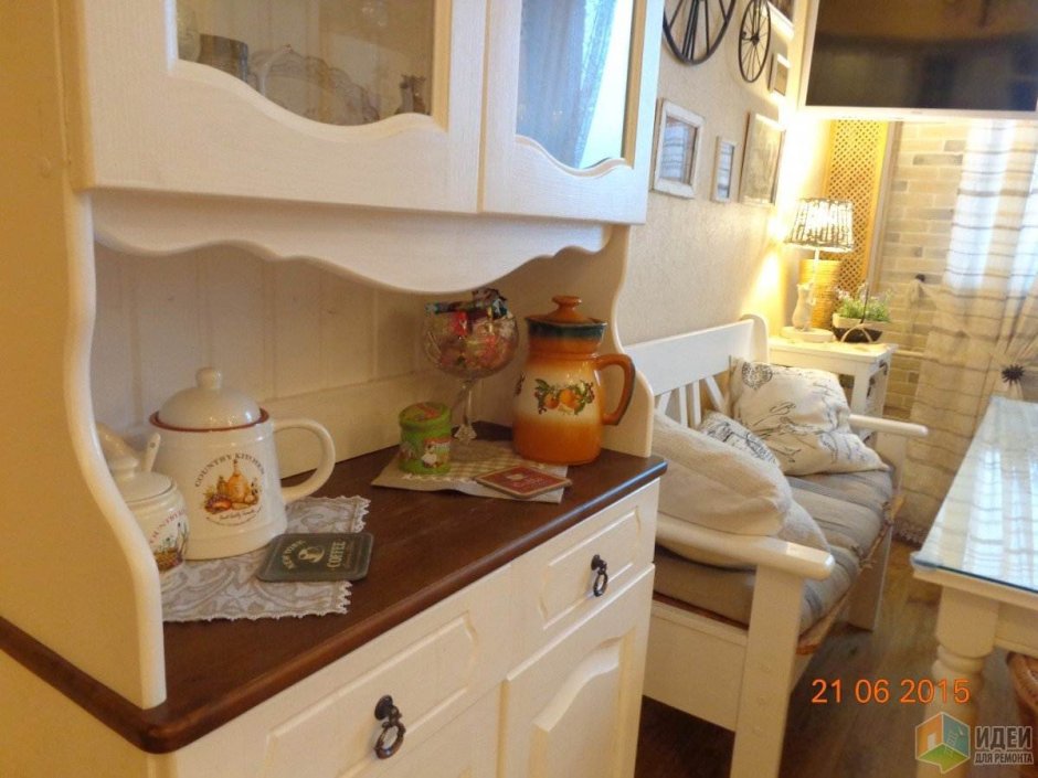 Кухонный гарнитур в нише