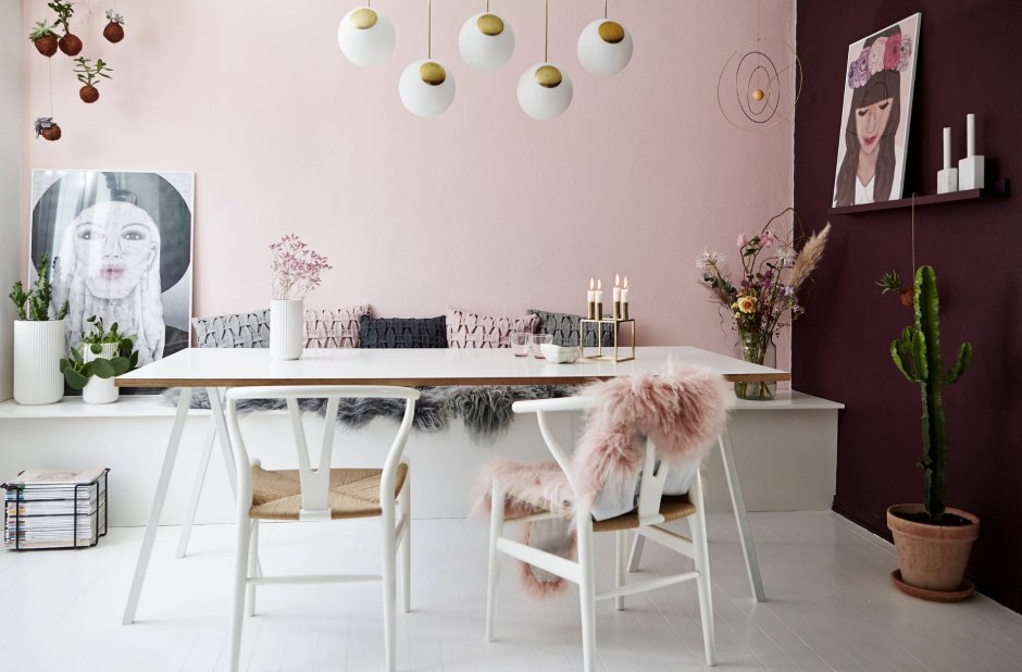 Сочетание цветов в скандинавском интерьере