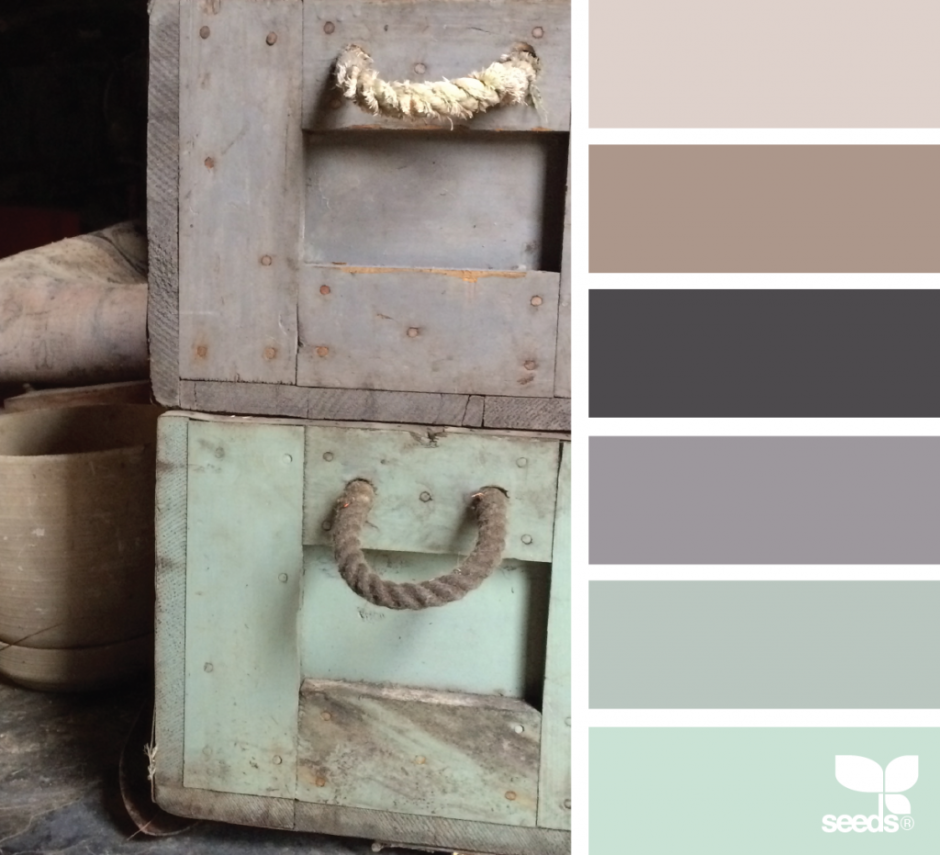 Цветовая палитра серый бежевый