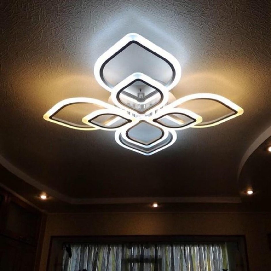 Светодиодная люстра 1379/4+4