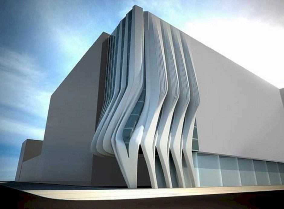 Плавные формы в архитектуре