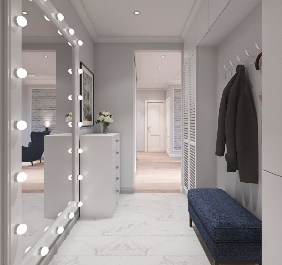 Необычные зеркала в прихожую