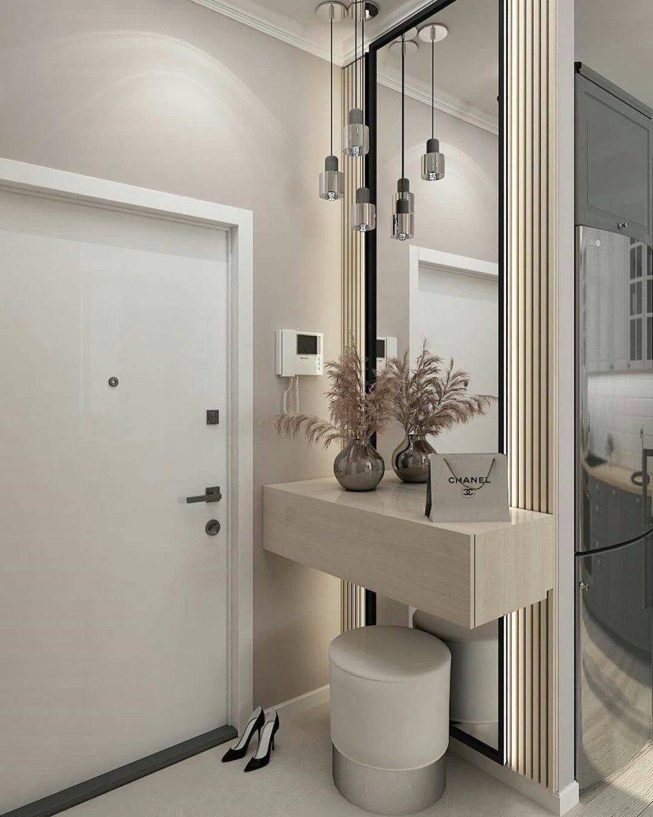 Консоль с зеркалом в прихожую